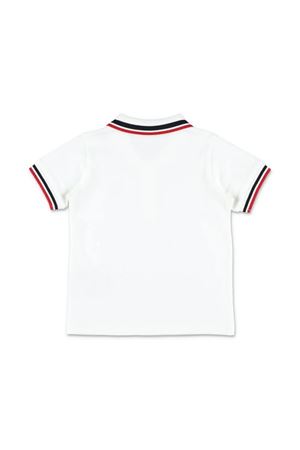 Set con orlo tricolore in piquet di cotone MONCLER KIDS | L19518M000158496FF07